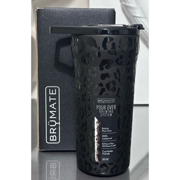 BruMate Pour Over Brewing System, ONYX LEOPARD - Picture 1 of 5